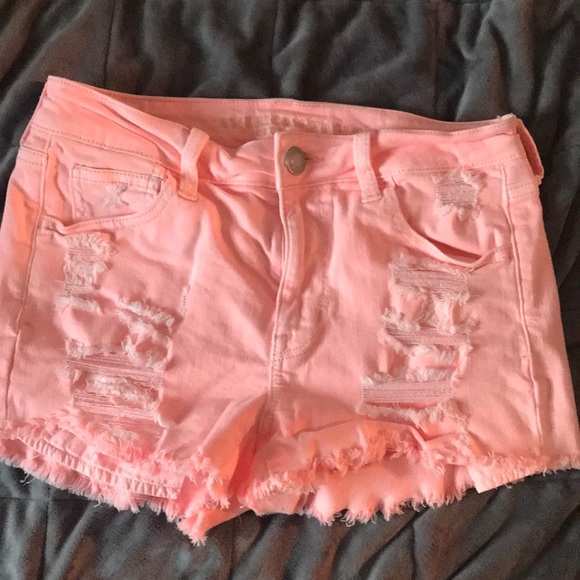 Pink American Eagle shorts - Picture 1 of 3